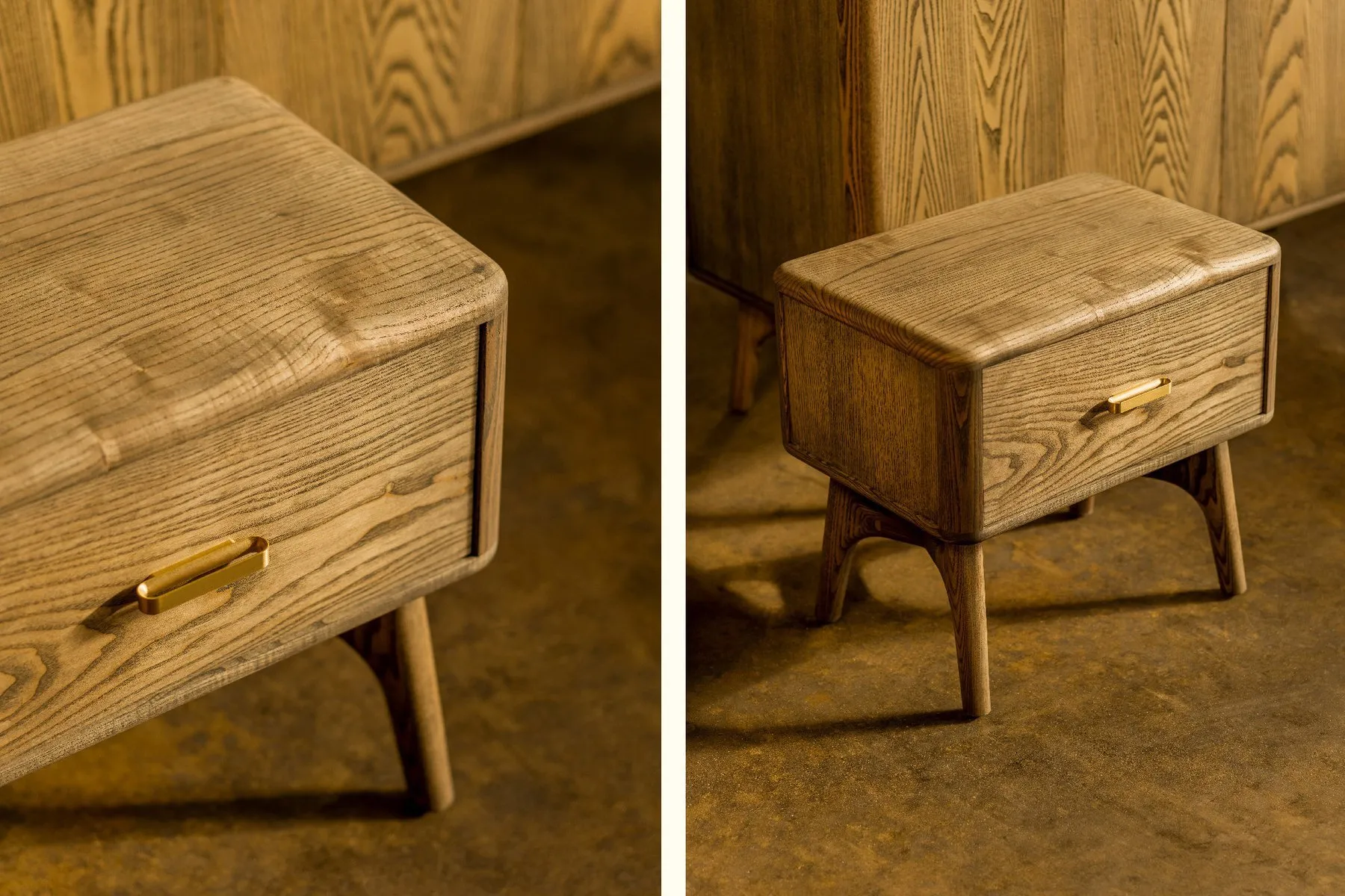 786 Solo Bedside Chest - De La Espada w Mesmetric