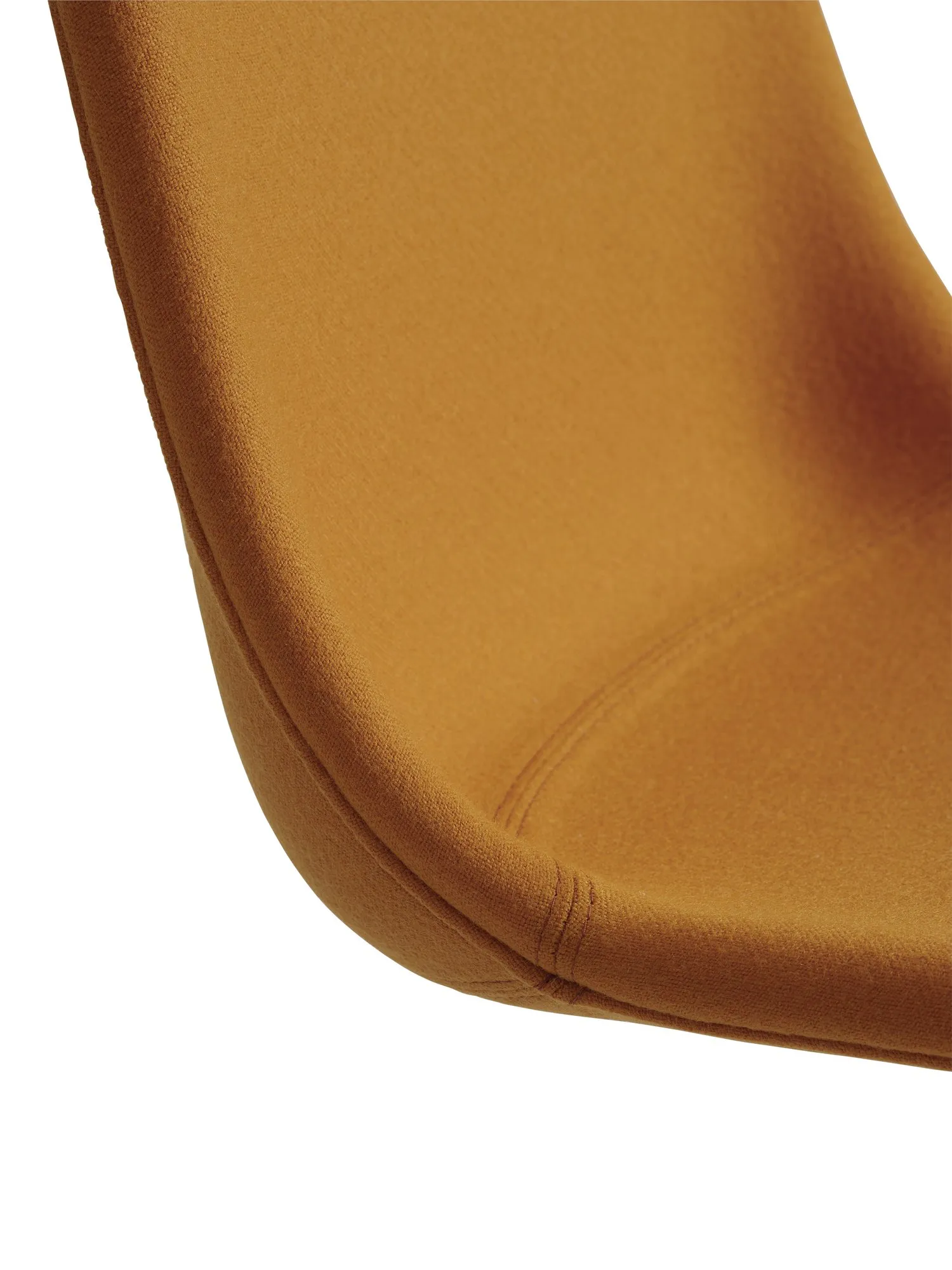 Fiber side chair swivel base