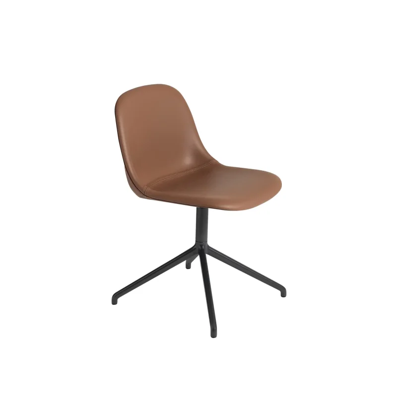 Fiber side chair swivel base