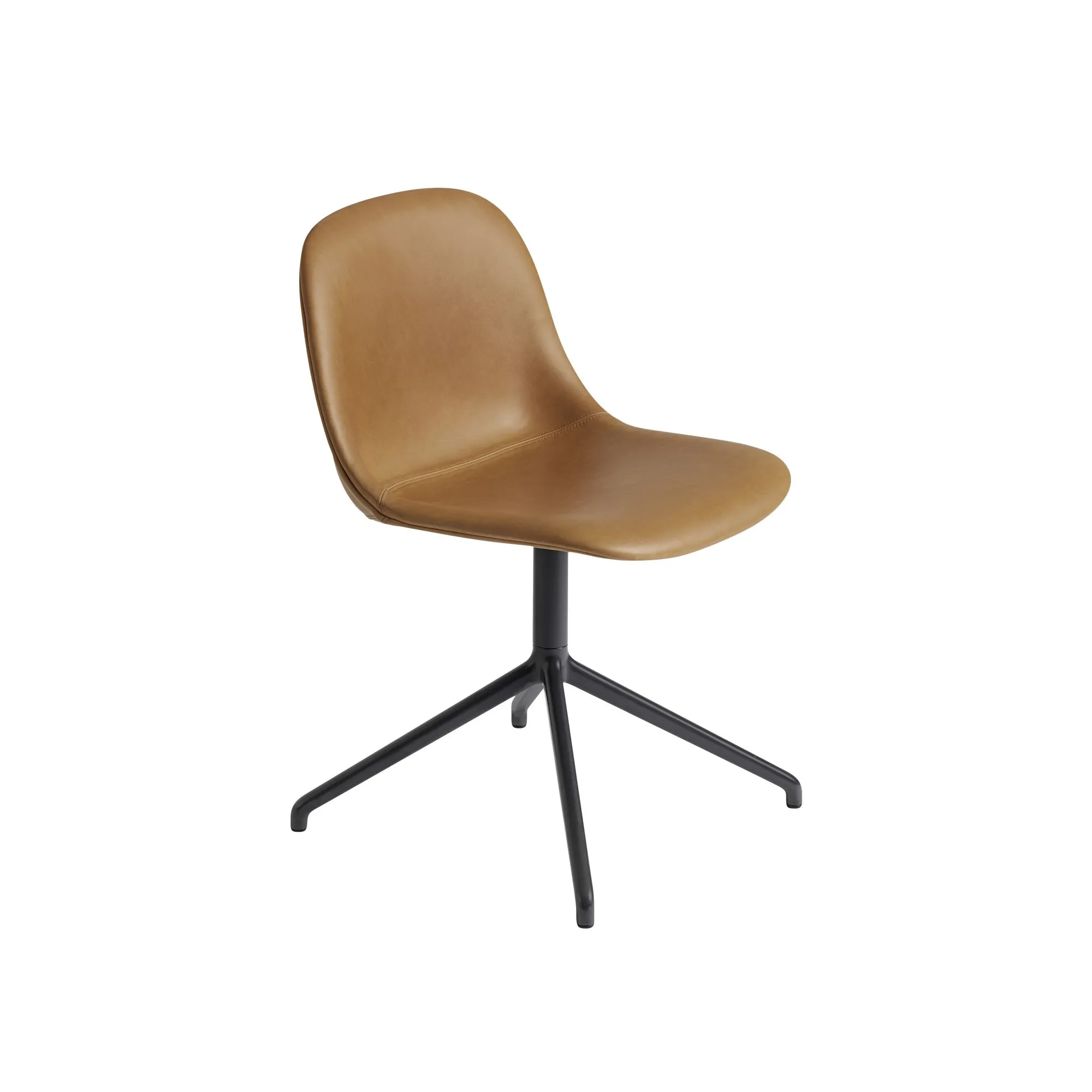 Fiber side chair swivel base