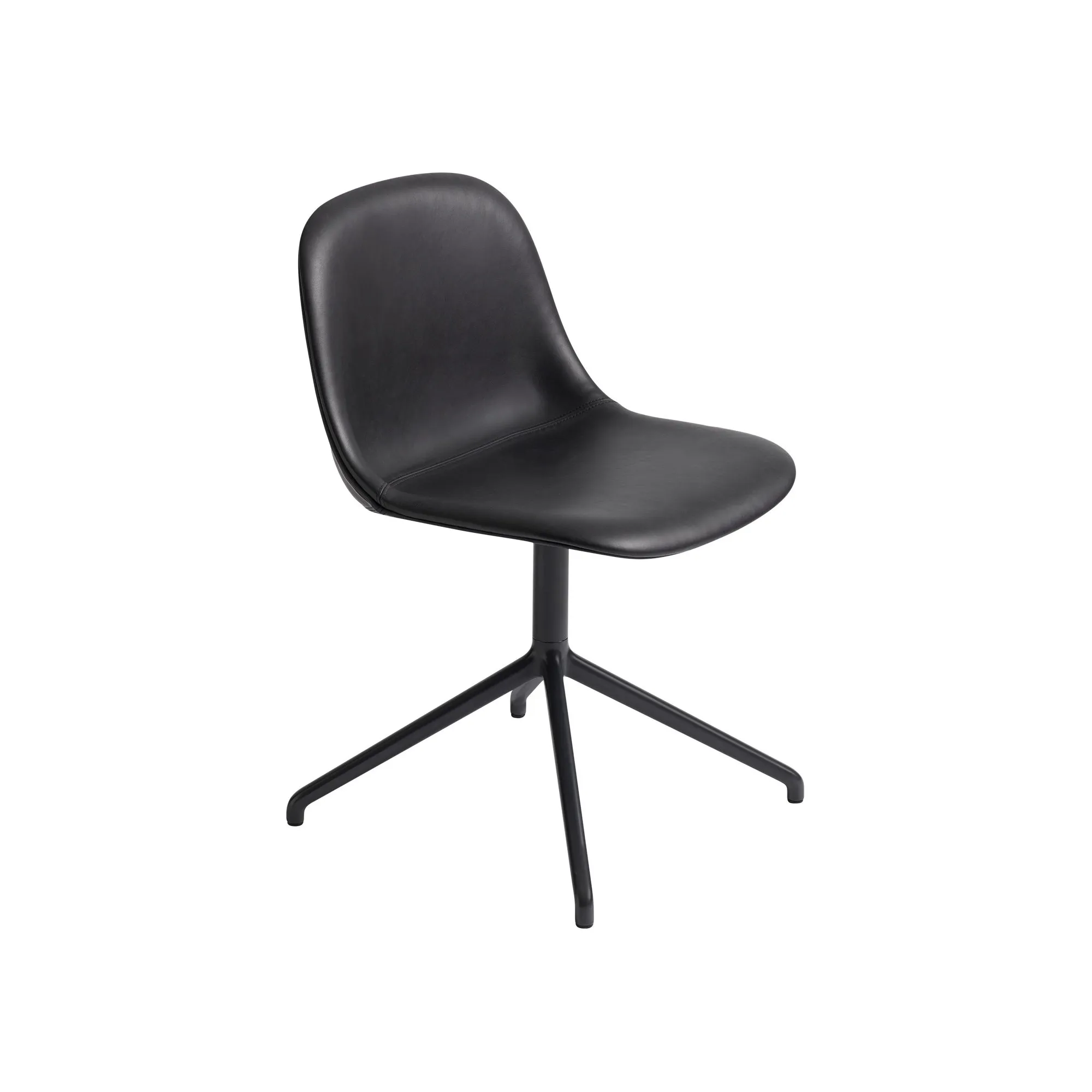 Fiber side chair swivel base