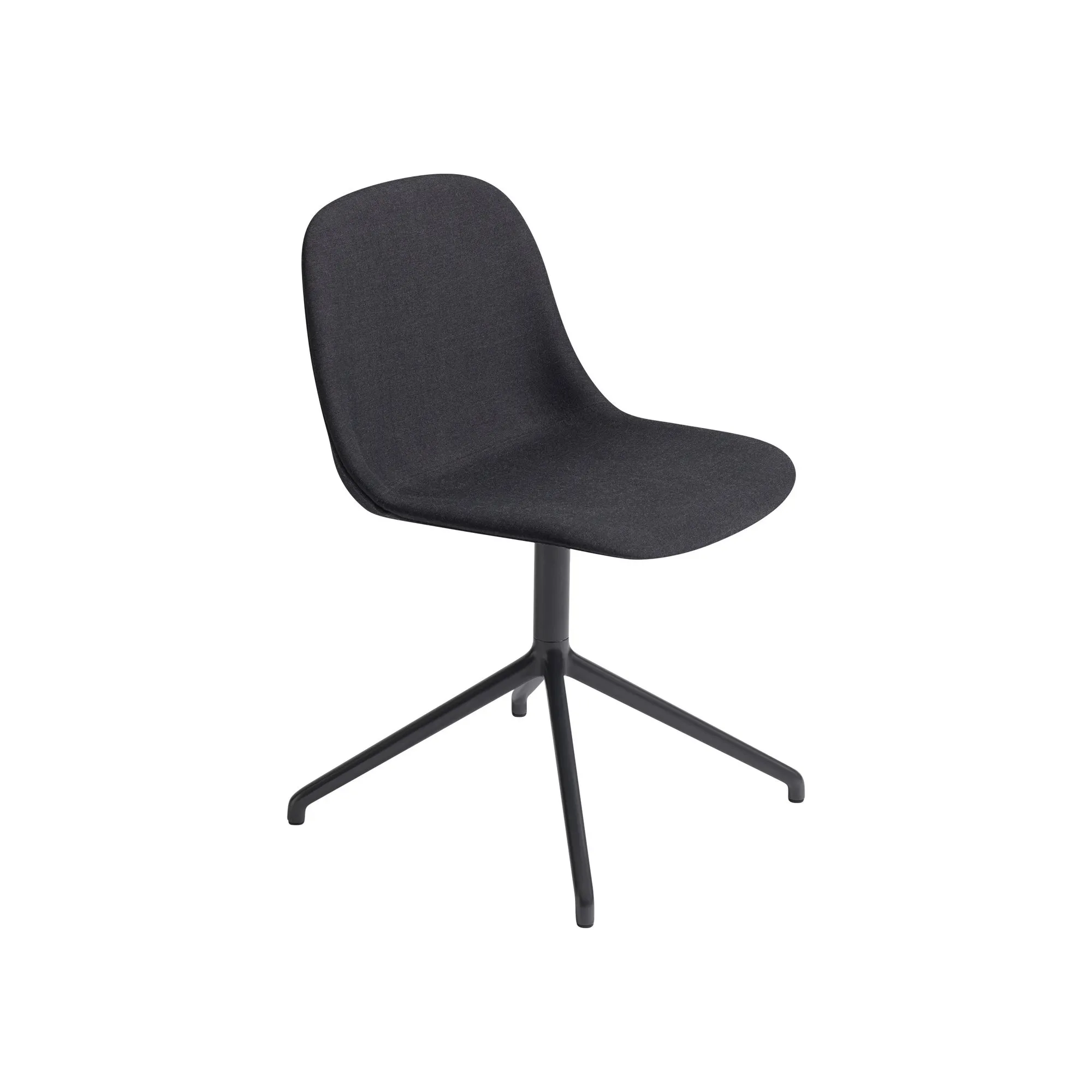 Fiber side chair swivel base
