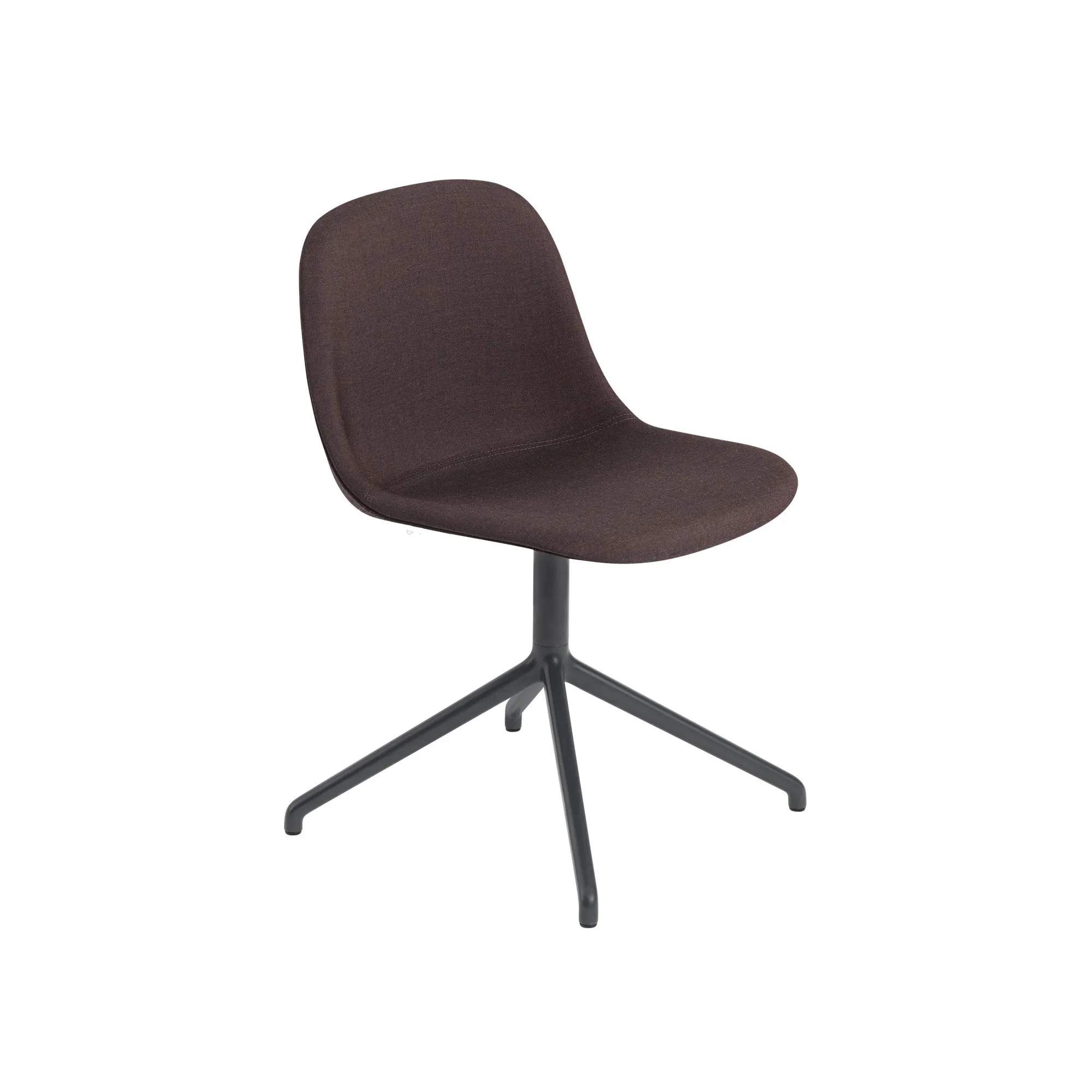 Fiber side chair swivel base