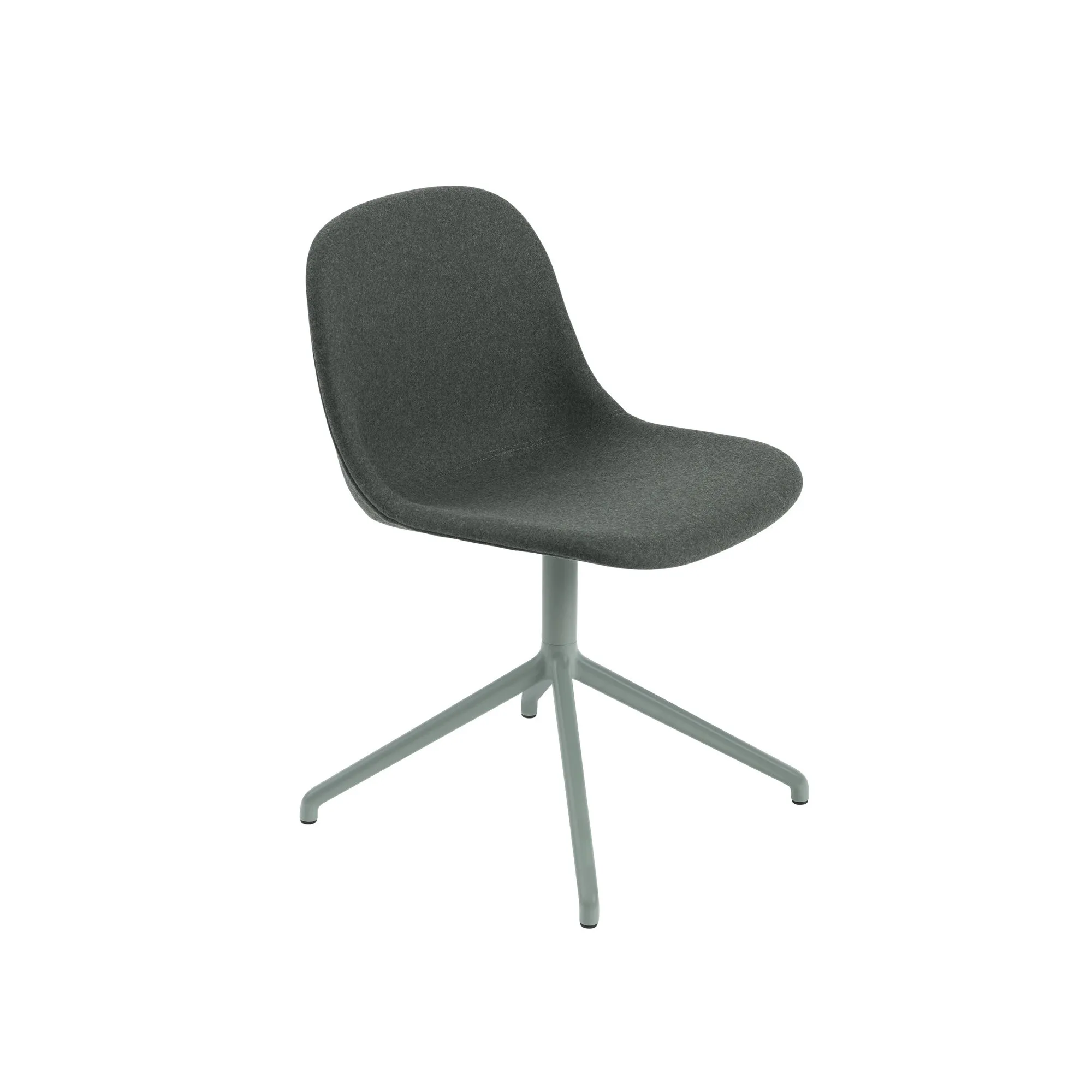 Fiber side chair swivel base