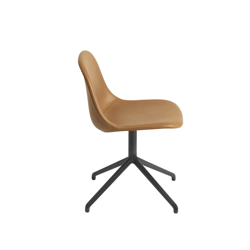 Fiber side chair swivel base