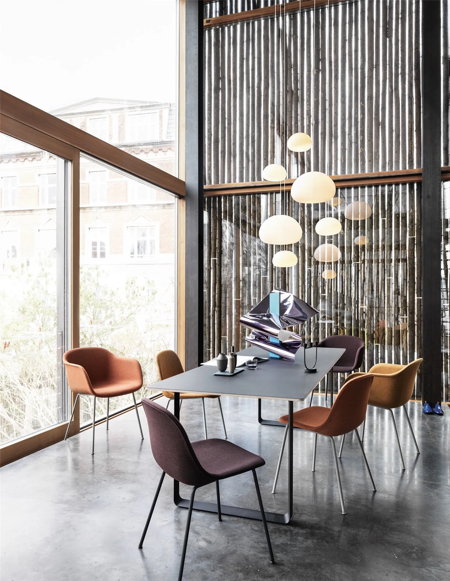 Fiber side chair tube