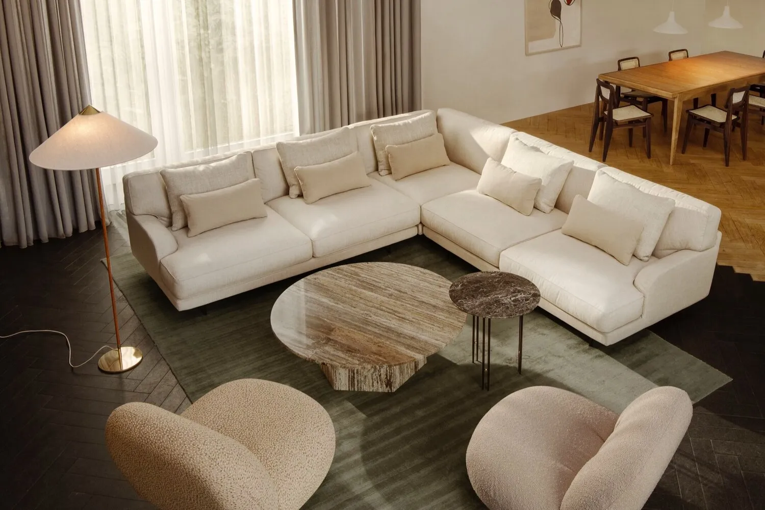 Flaneur Modular Sofa - Gubi.dk w Mesmetric