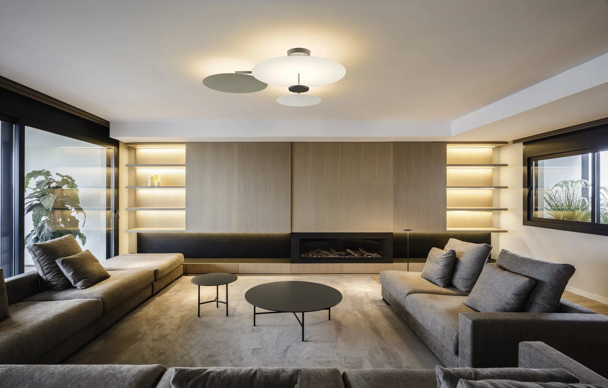 Flat Ceiling - Vibia w Mesmetric