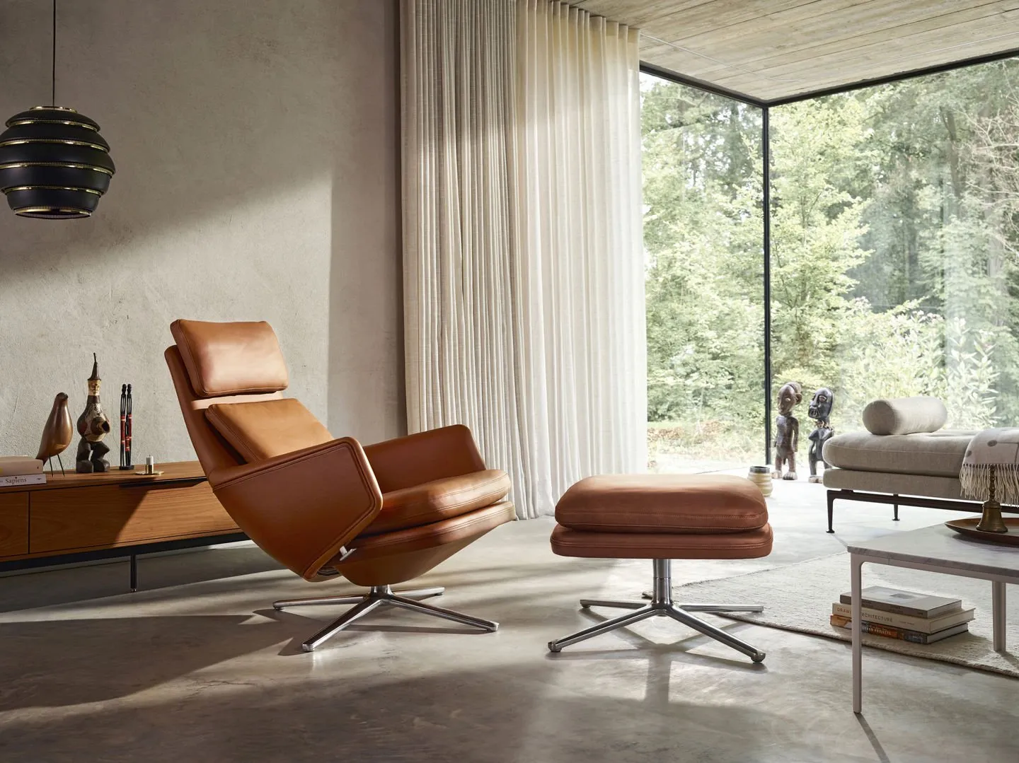 Grand Relax & Ottoman - Vitra w Mesmetric