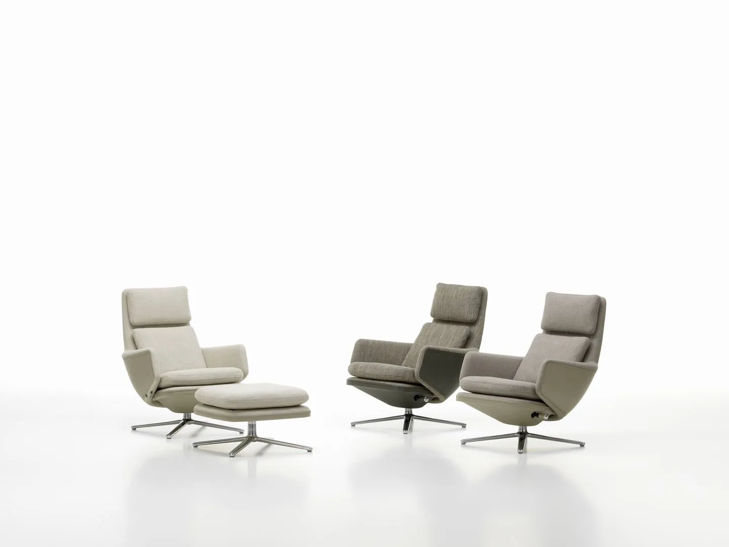 Grand Relax & Ottoman - Vitra w Mesmetric