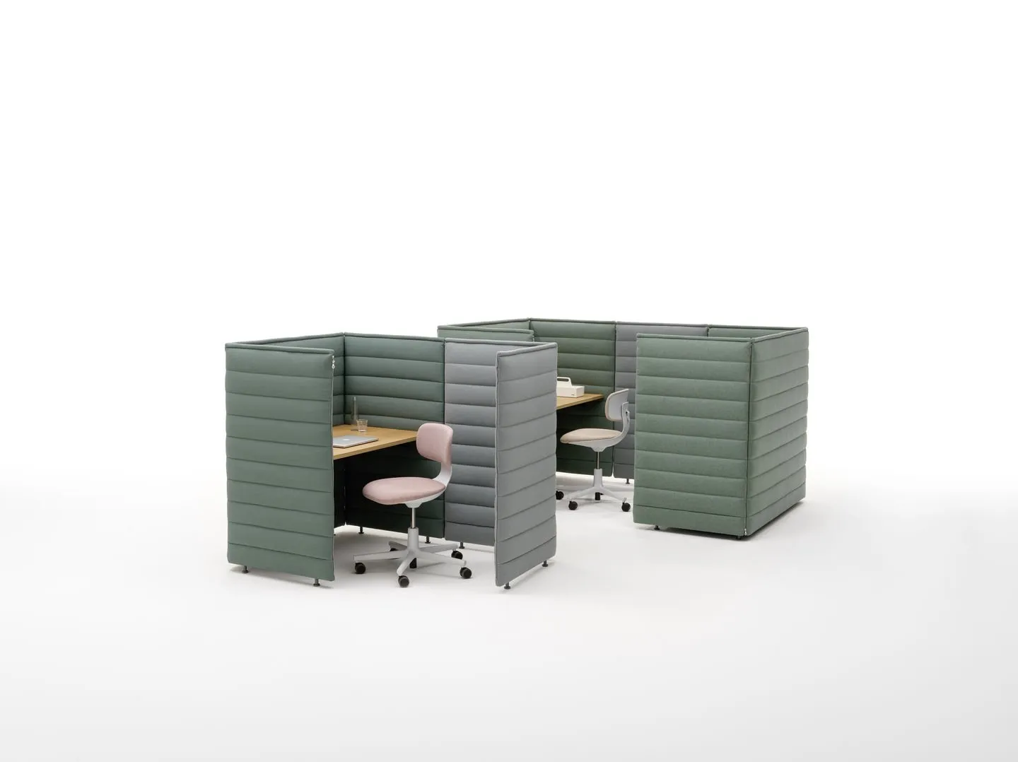 Alcove Plus Desk - Vitra w Mesmetric