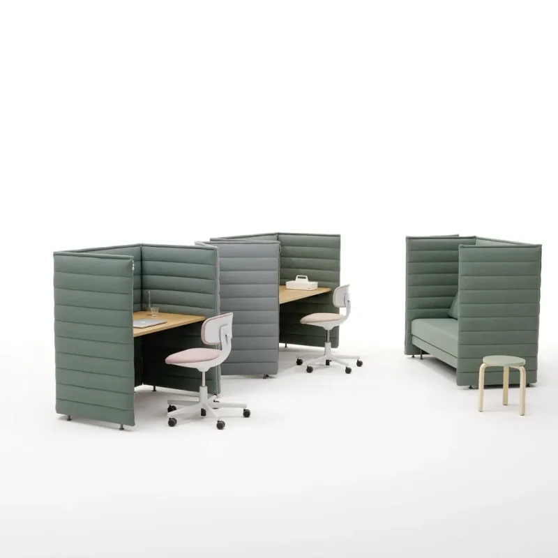Alcove Plus Desk - Vitra w Mesmetric