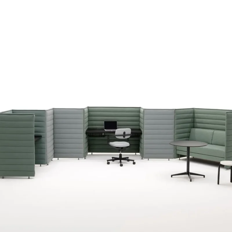 Alcove Plus Desk - Vitra w Mesmetric