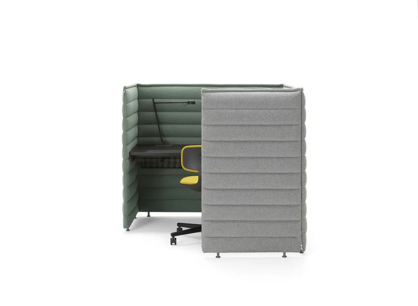 Alcove Plus Desk - Vitra w Mesmetric