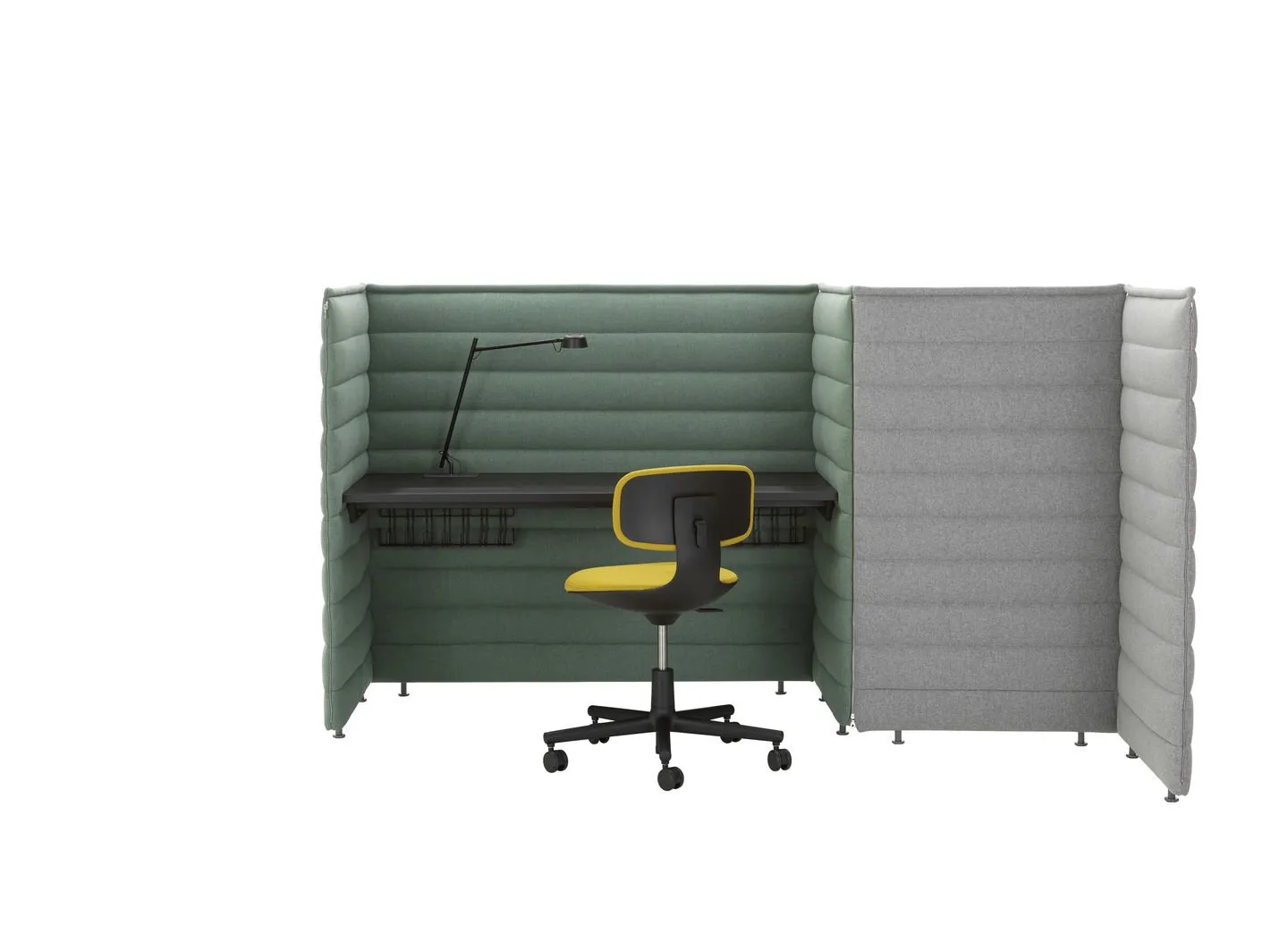 Alcove Plus Desk - Vitra w Mesmetric