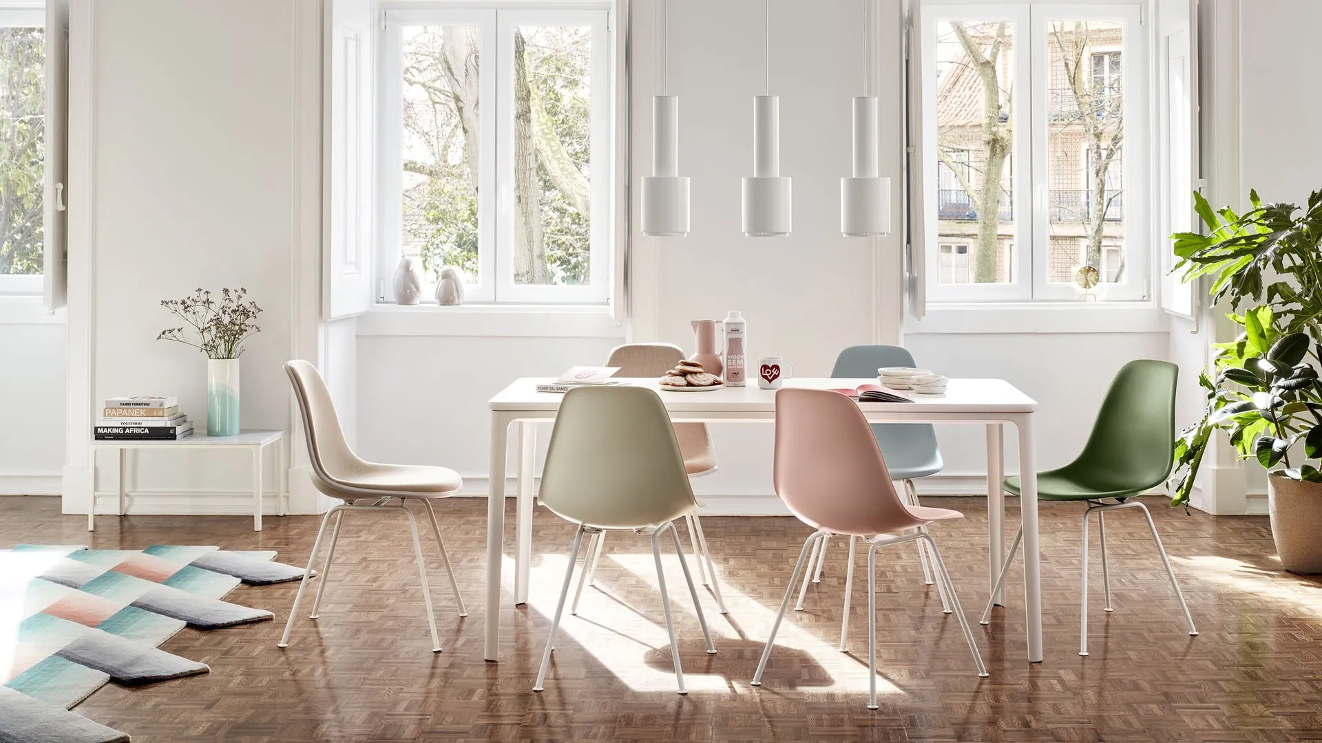 Herringbone Vessels - Plain - Vitra w Mesmetric