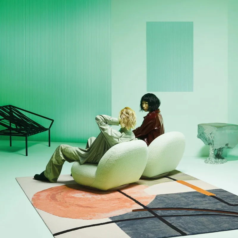 Interior With Table - CC-Tapis w Mesmetric