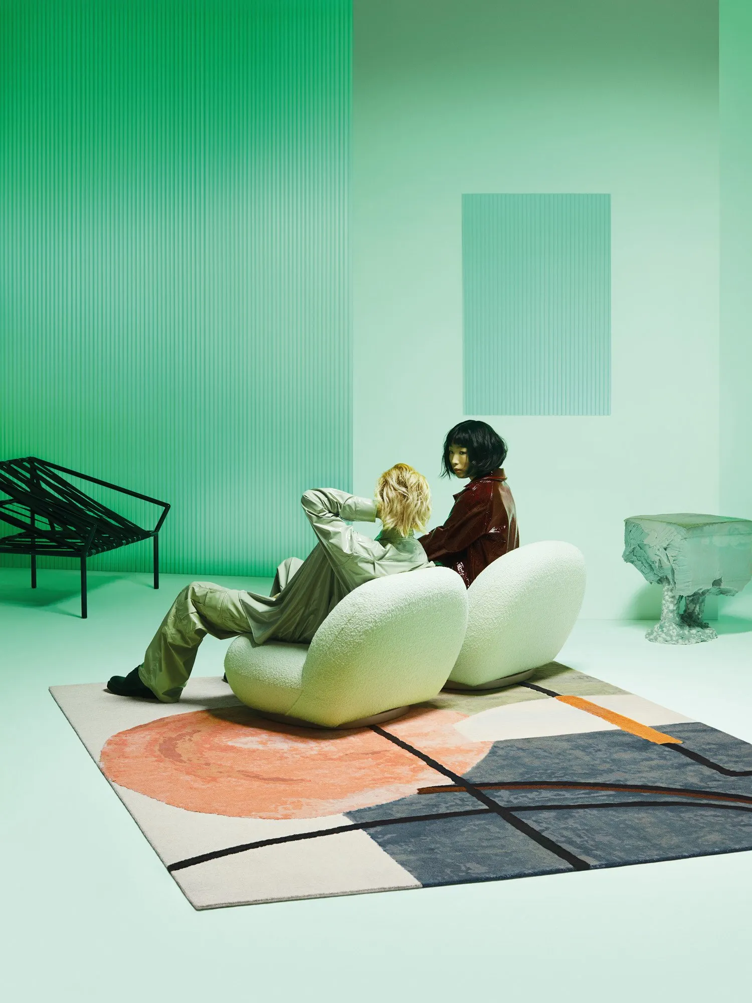 Interior With Table - CC-Tapis w Mesmetric