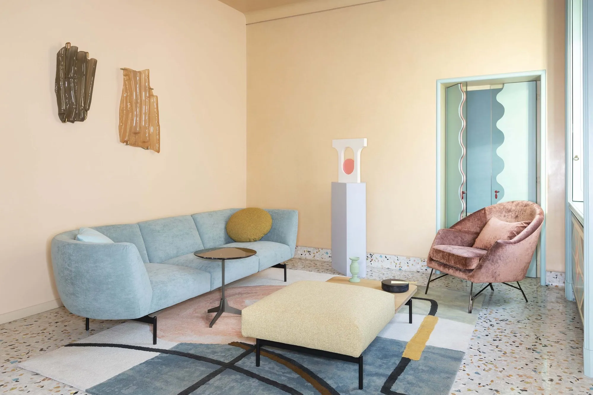Interior With Table - CC-Tapis w Mesmetric