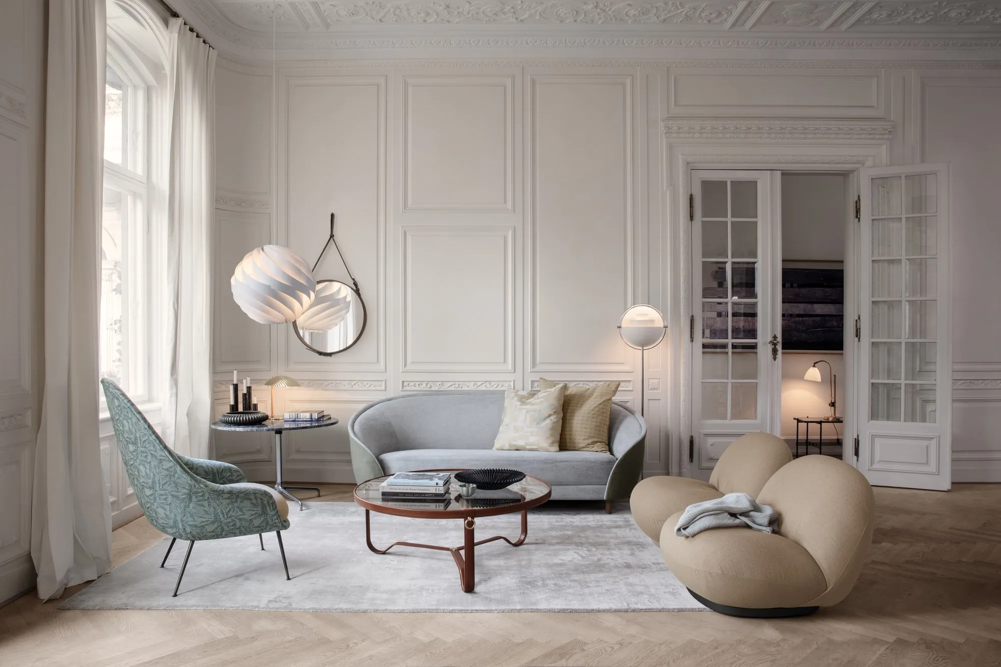 Adnet Coffee Table - Gubi.dk w Mesmetric
