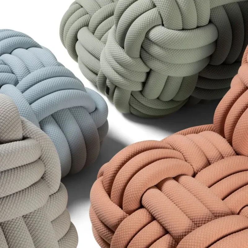 Knitty Lounge Chair - Moooi w Mesmetric
