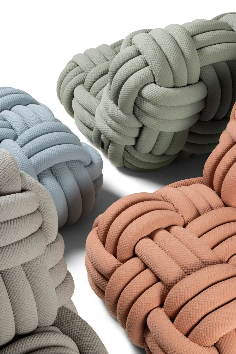 Knitty Lounge Chair - Moooi w Mesmetric