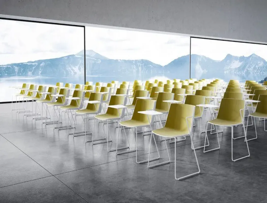 Aiku Sled Base With Arms – MDF Italia at Mesmetric