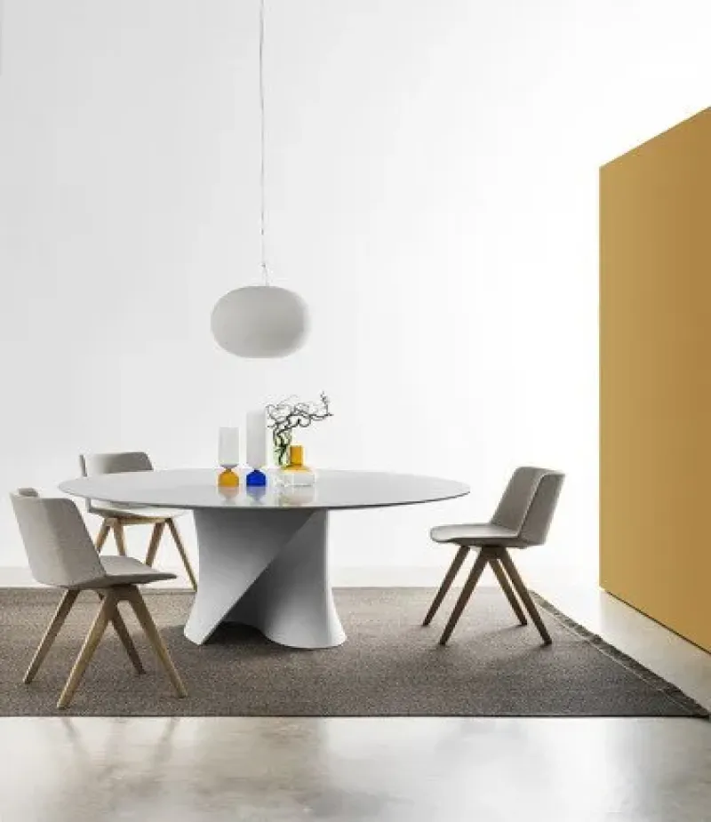 Aiku Soft Wood Tapered Base - MDF Italia w Mesmetric
