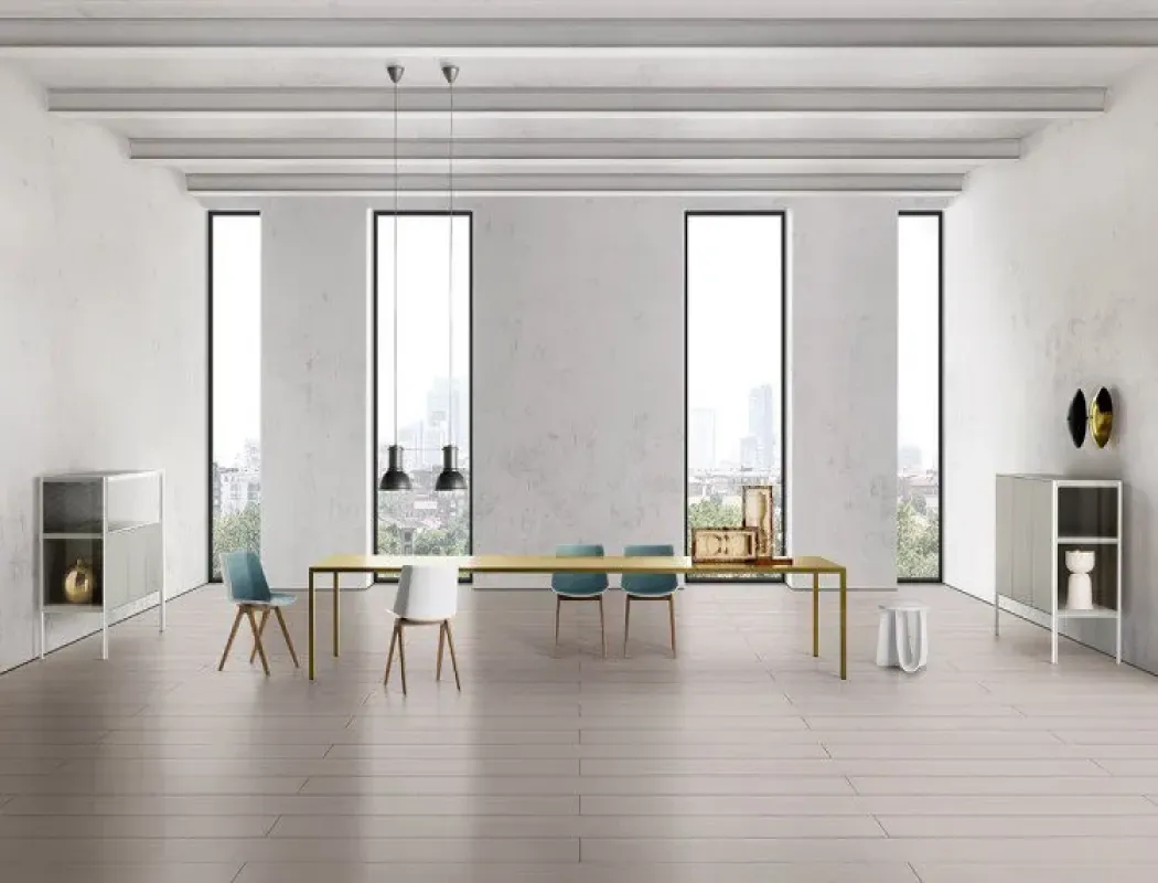 Aiku Wood Tapered Base - MDF Italia w Mesmetric
