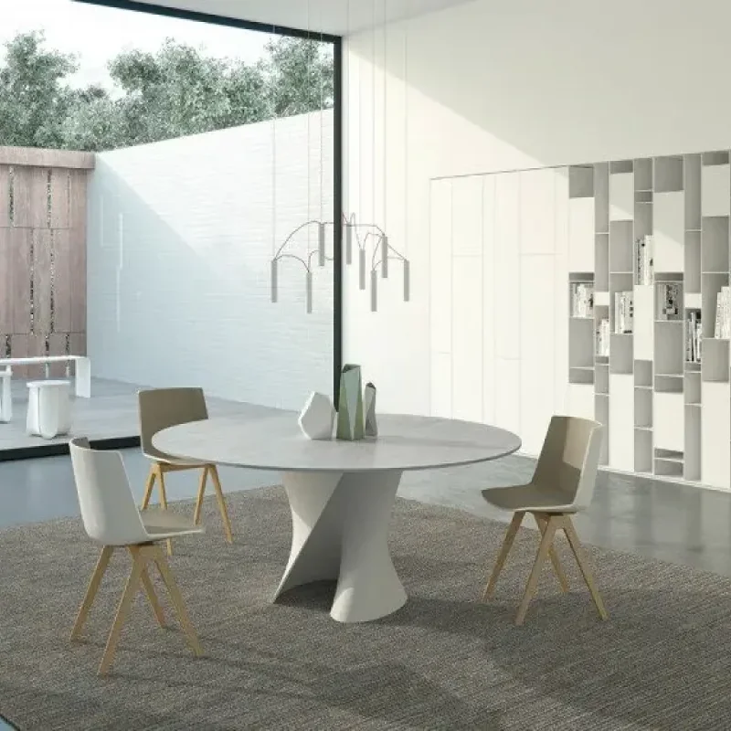 Aiku Wood Tapered Base - MDF Italia w Mesmetric
