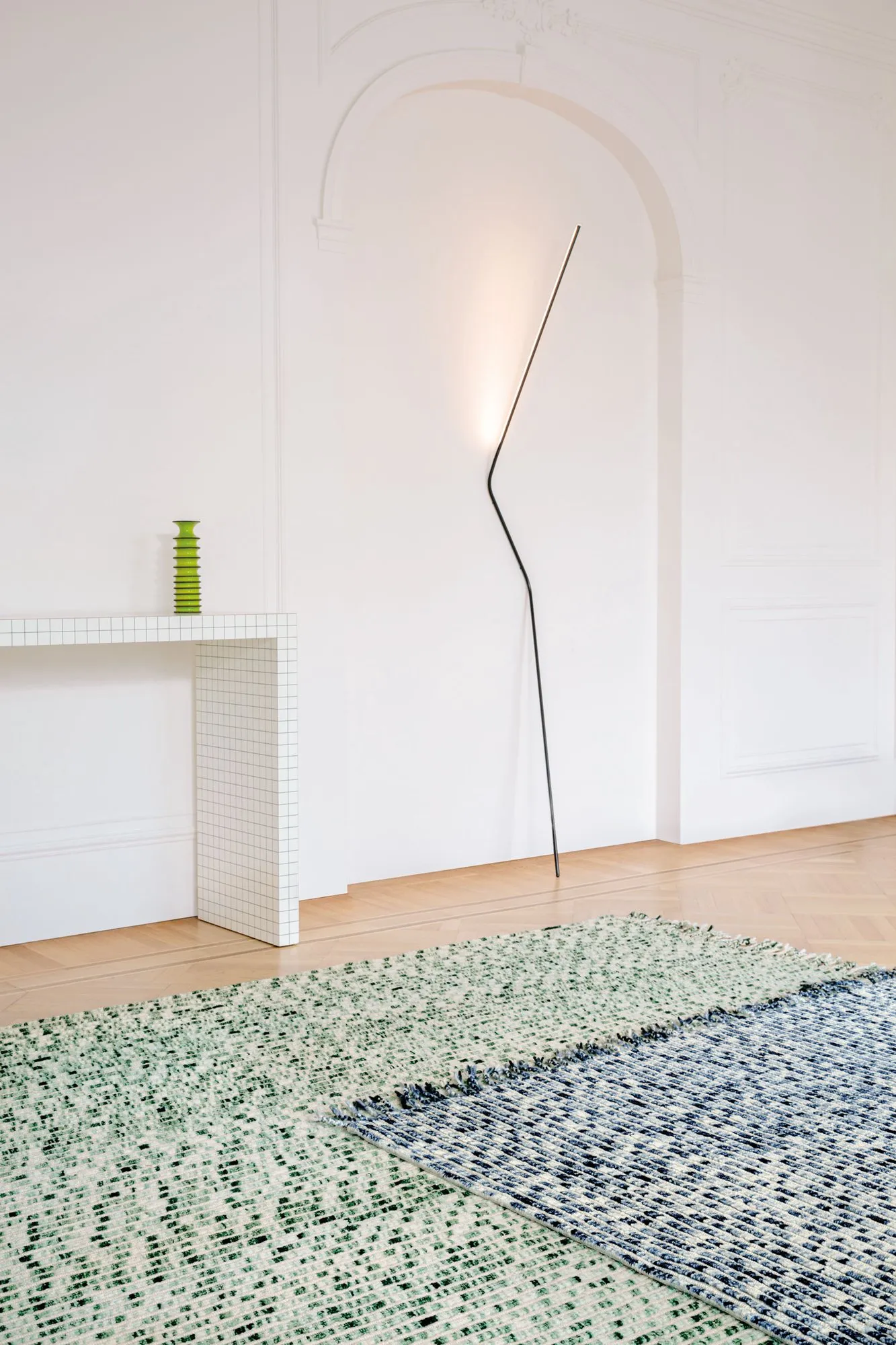 Lines Blue - CC-Tapis w Mesmetric