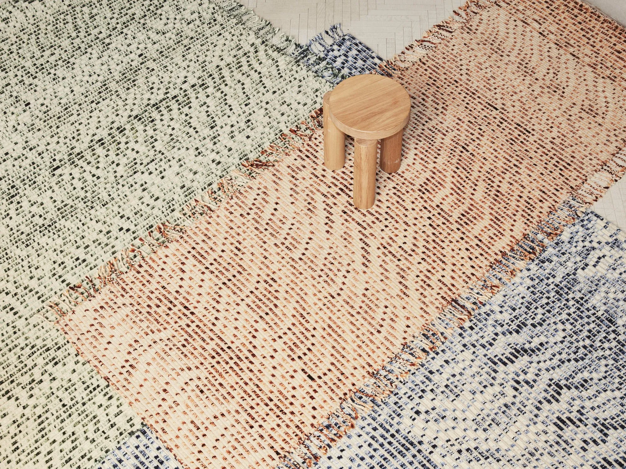 Lines Blue - CC-Tapis w Mesmetric