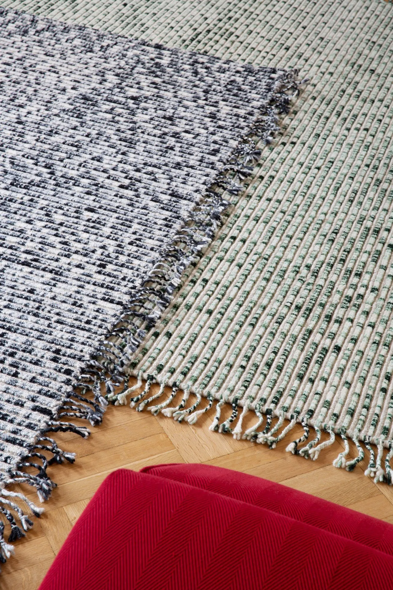 Lines Blue - CC-Tapis w Mesmetric