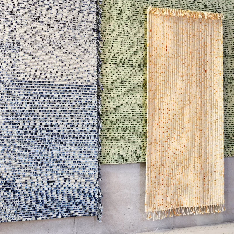Lines Blue - CC-Tapis w Mesmetric