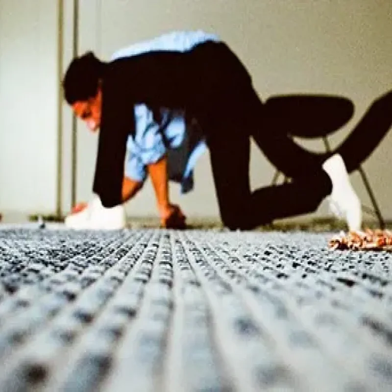 Lines Blue - CC-Tapis w Mesmetric