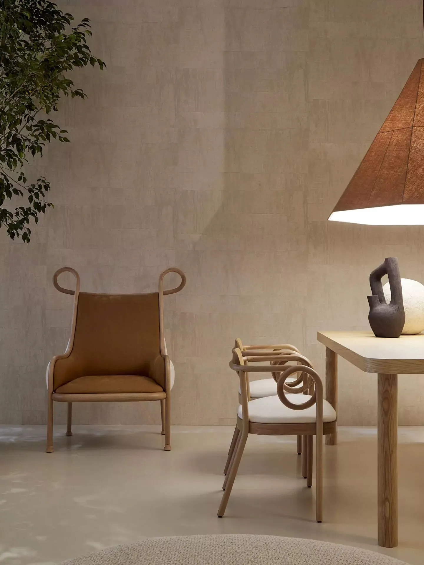 Loop dining - Gebrüder Thonet Vienna w Mesmetric