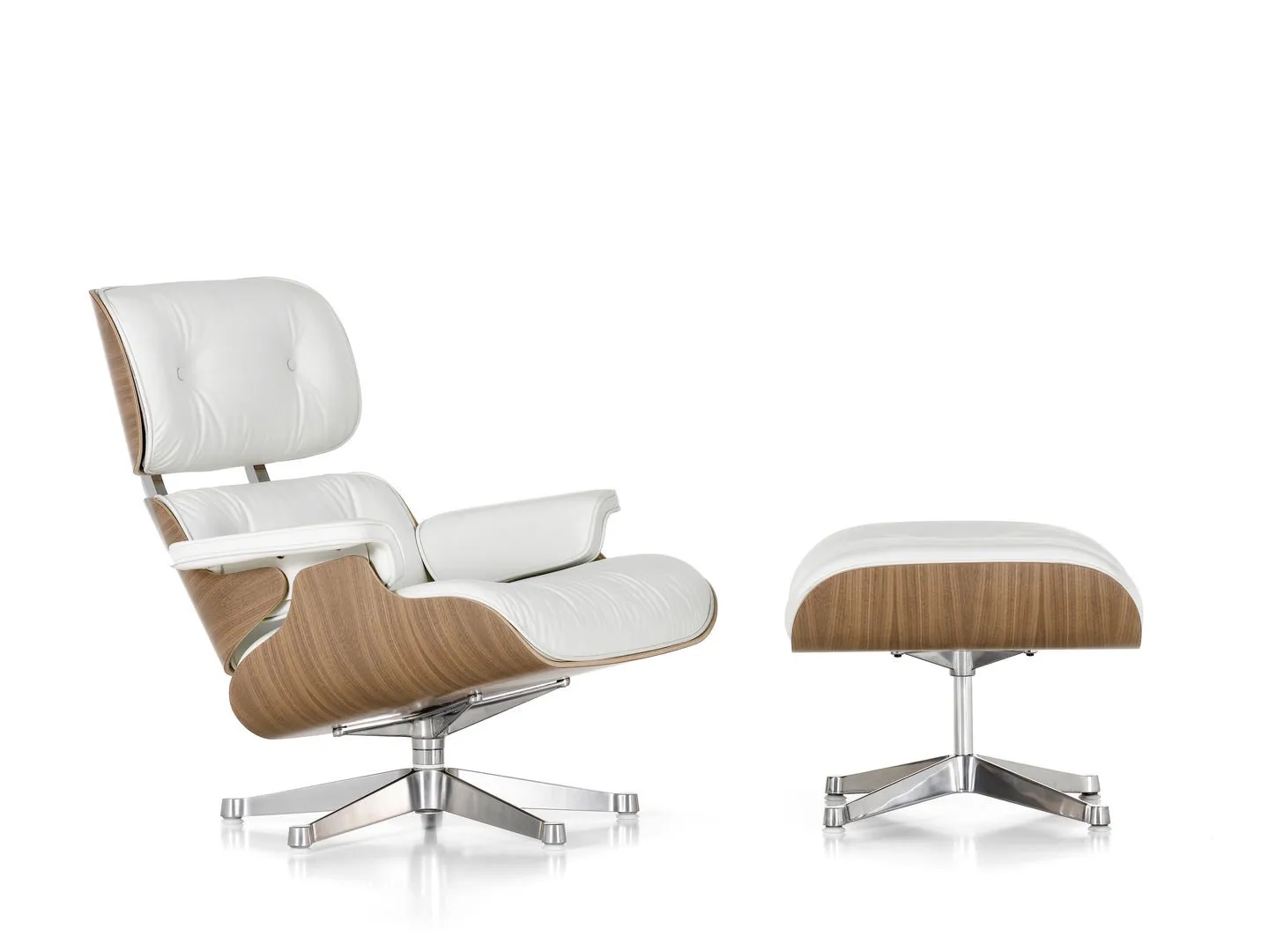 Lounge Chair White – Vitra at Mesmetric