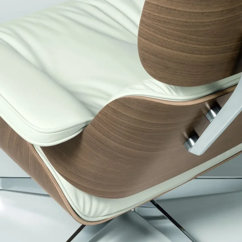 Lounge Chair White – Vitra at Mesmetric