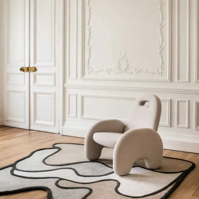Maison Matisse - Tapis Forme Libre Coquillage