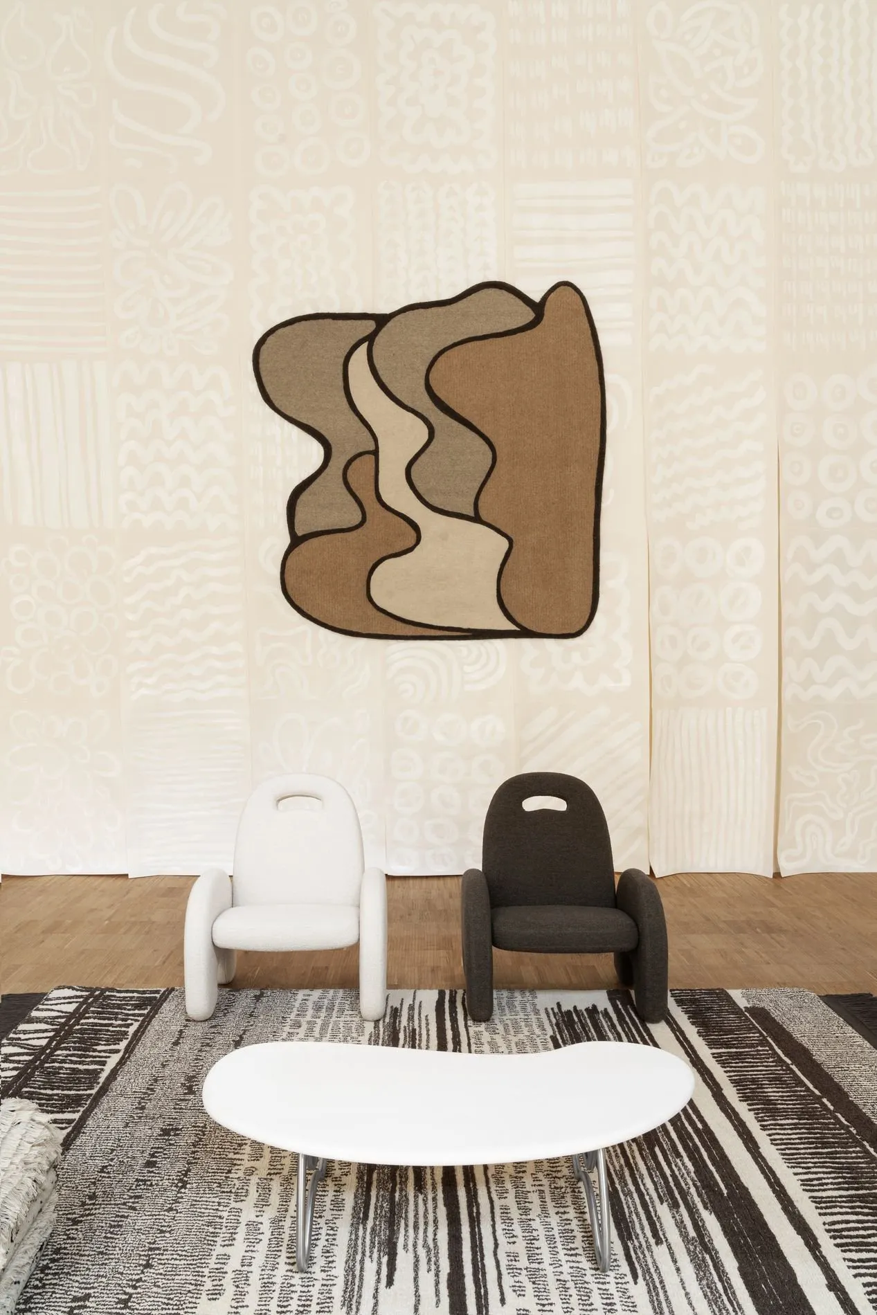 Maison Matisse - Tapis Rectangulaire Tenture – CC-Tapis at Mesmetric