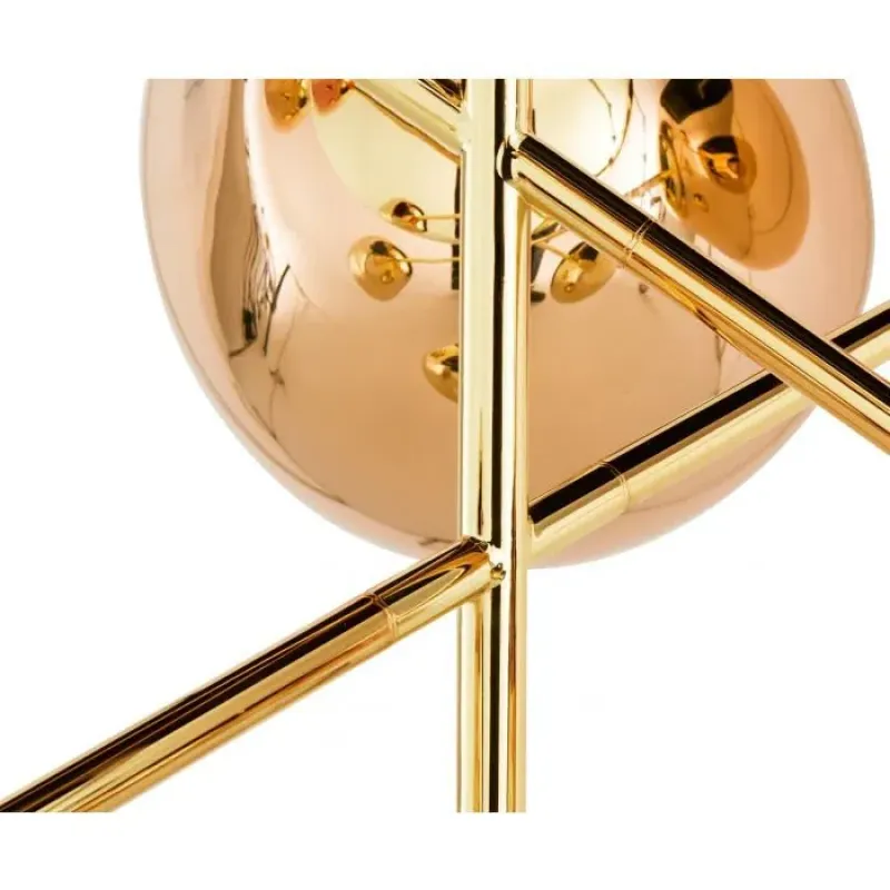 Melt Chandelier Large LED Gold - Tom Dixon w Mesmetric