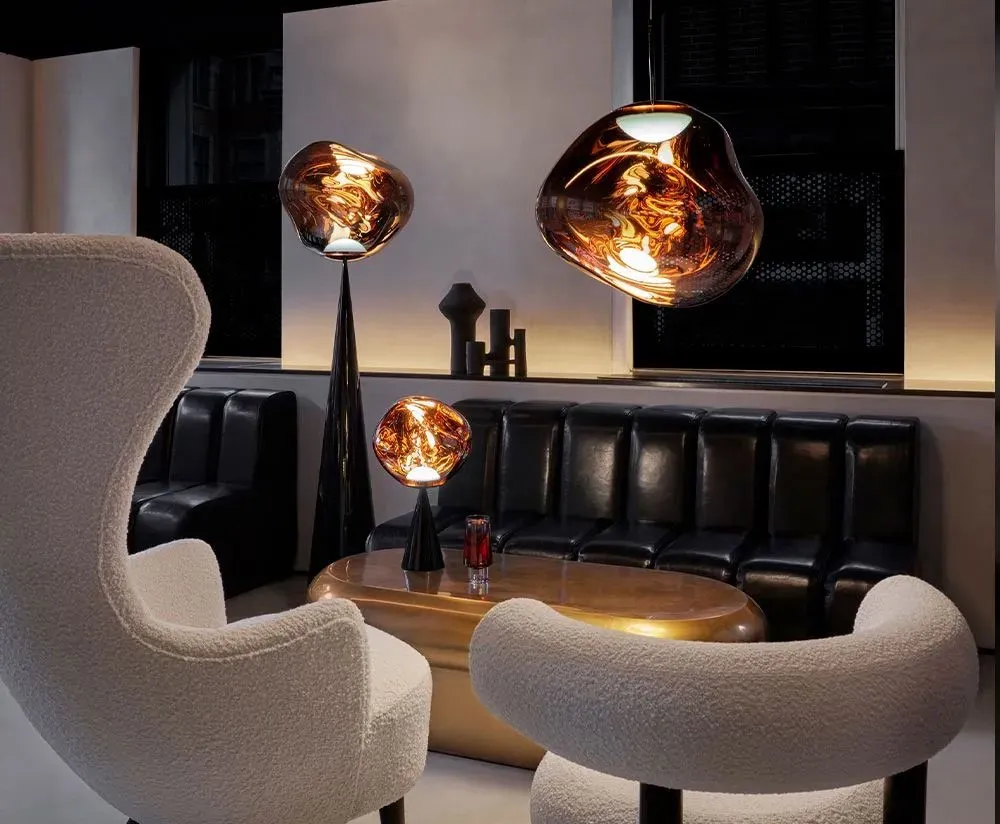 Melt Cone Fat Table Copper – Tom Dixon at Mesmetric