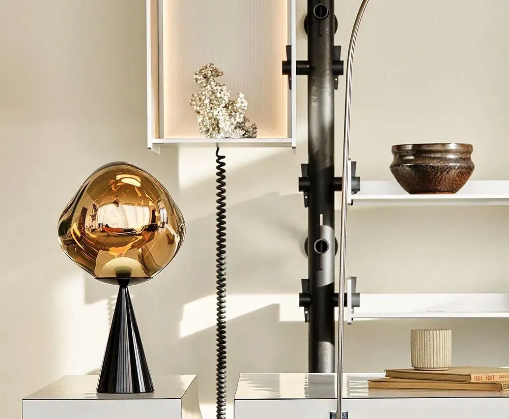 Melt Cone Fat Table Gold