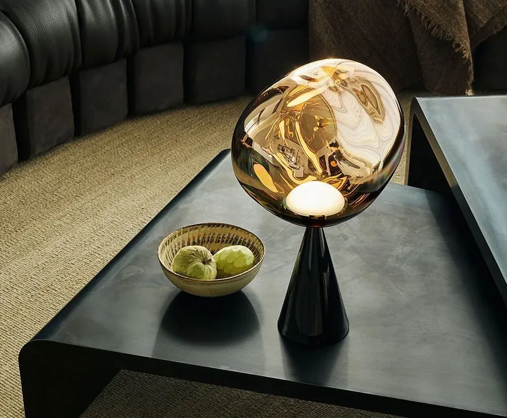 Melt Cone Fat Table Gold