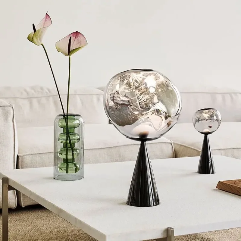 Melt Cone Fat Table Smoke - Tom Dixon w Mesmetric