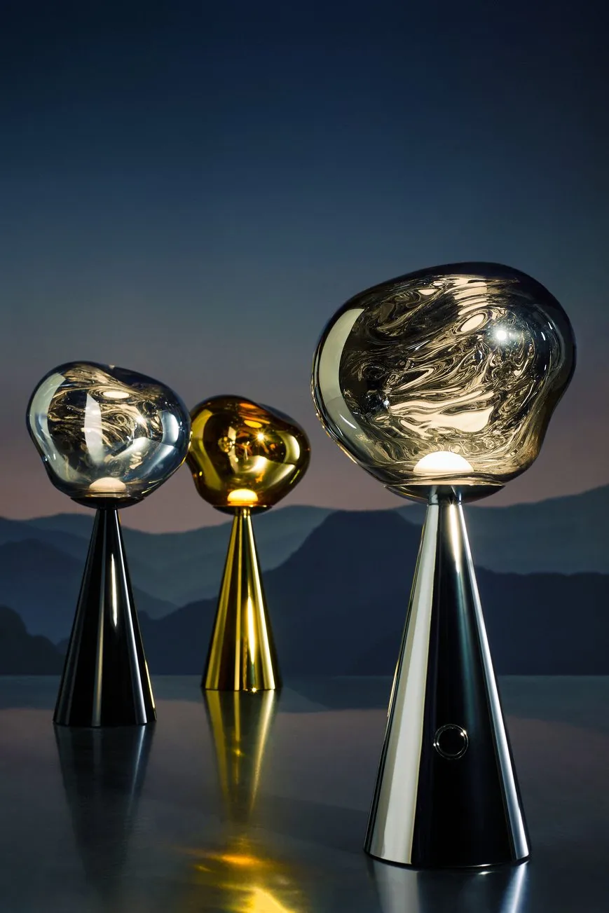 Melt Portable LED Black - Tom Dixon w Mesmetric