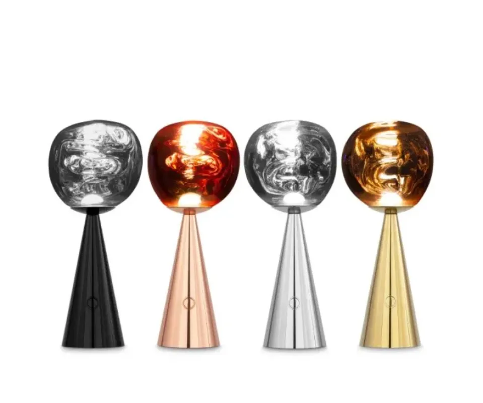 Melt Portable LED Black - Tom Dixon w Mesmetric