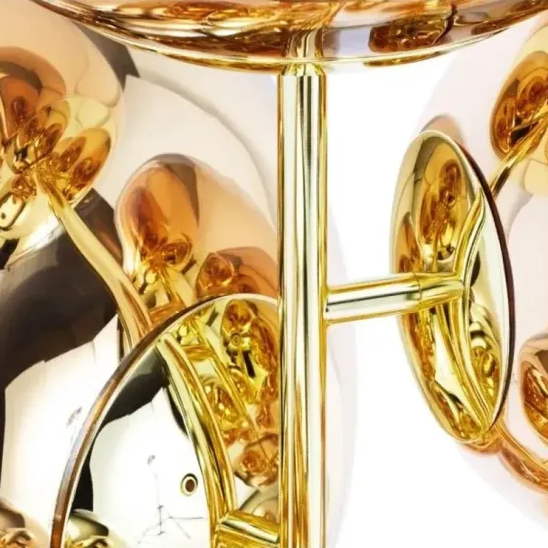 Melt Stand Chandelier Gold - Tom Dixon w Mesmetric
