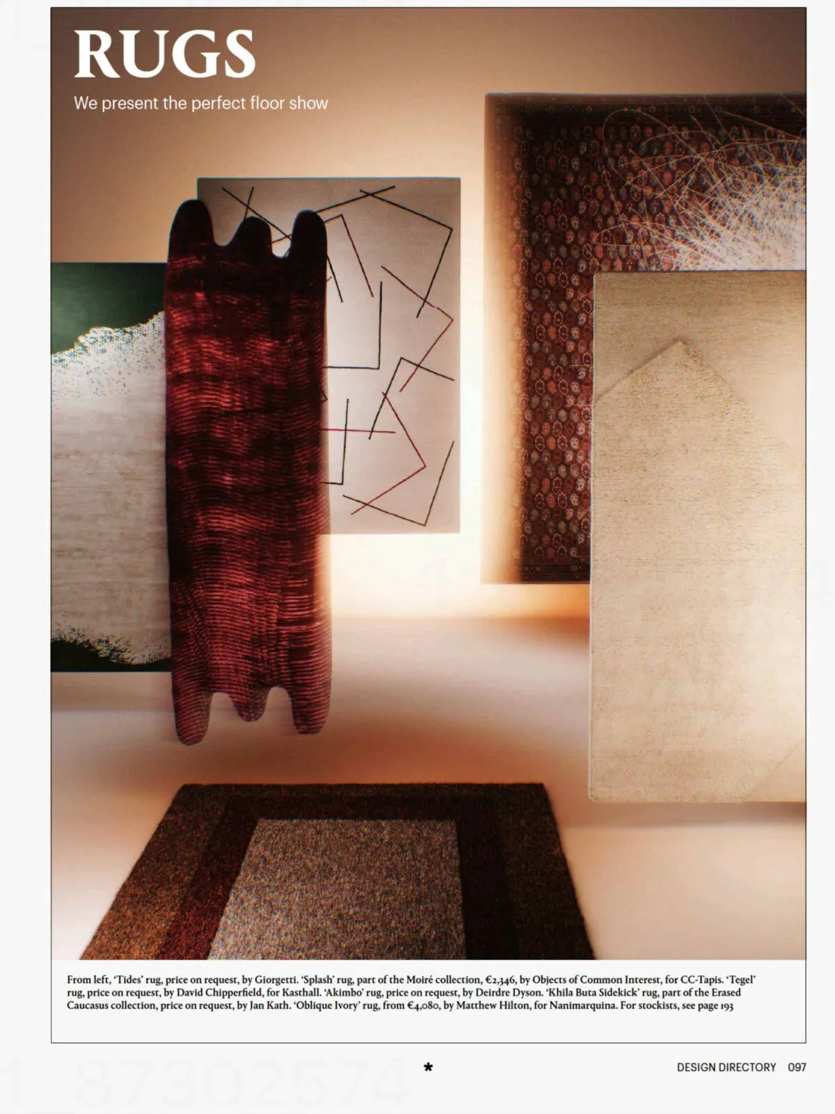 Moire - Splash - CC-Tapis w Mesmetric