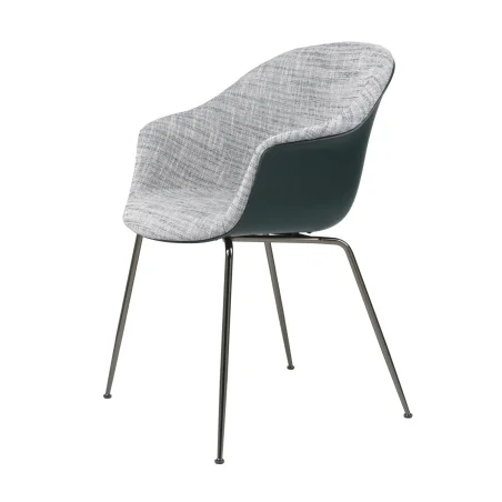 Bat dining conic base front upholstered
